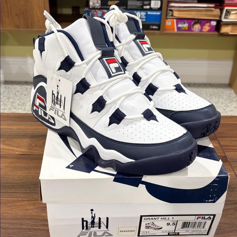 NEW RARE FILA GRANT HILL 1 OG (2019) sz 9.5M 90’s